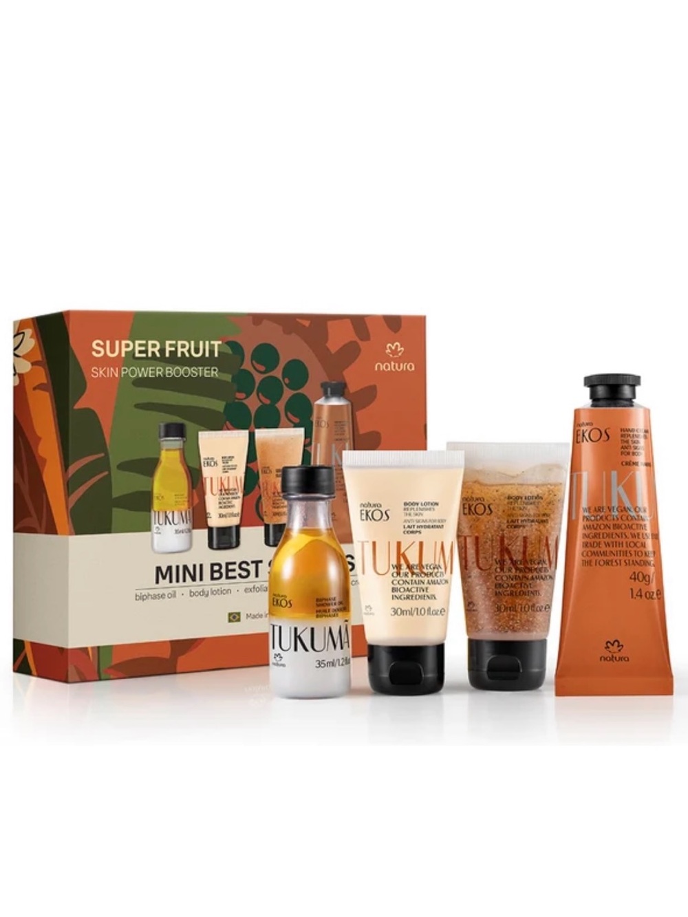 Natura Ekos TUKUMÃ HYALURONIC ACID BOOST MINI SET BRAND NEW IN BOX